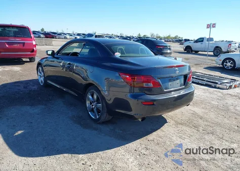 2011 Lexus Is 250C from USA, damaged, VIN JTHFF2C25B2518418